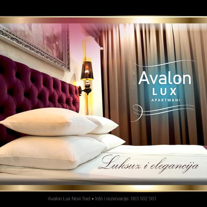 Avalon Lux Studio Apartment Нови-Сад Экстерьер фото